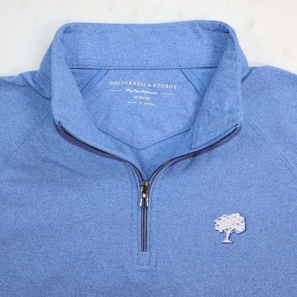 Holderness & Bourne Boys Springfield Country Club Dry Luxe Quarter Zip Size 10